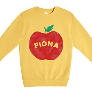 Fiona Name Apple Fan Music Lover Premium Crewneck Sweatshirt