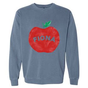 Fiona Name Apple Fan Music Lover Garment-Dyed Sweatshirt