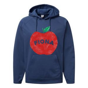 Fiona Name Apple Fan Music Lover Performance Fleece Hoodie