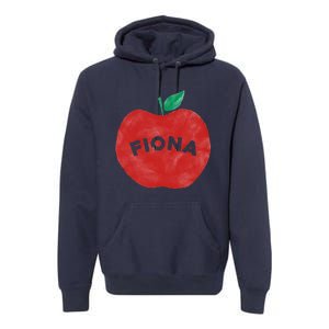 Fiona Name Apple Fan Music Lover Premium Hoodie