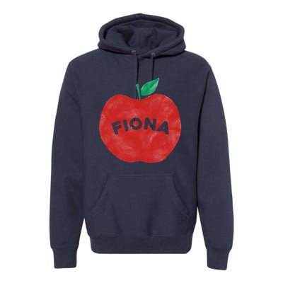 Fiona Name Apple Fan Music Lover Premium Hoodie