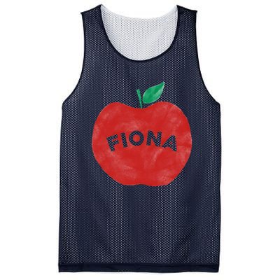 Fiona Name Apple Fan Music Lover Mesh Reversible Basketball Jersey Tank