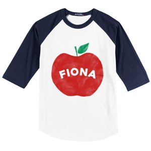 Fiona Name Apple Fan Music Lover Baseball Sleeve Shirt