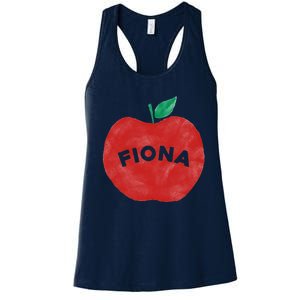 Fiona Name Apple Fan Music Lover Women's Racerback Tank