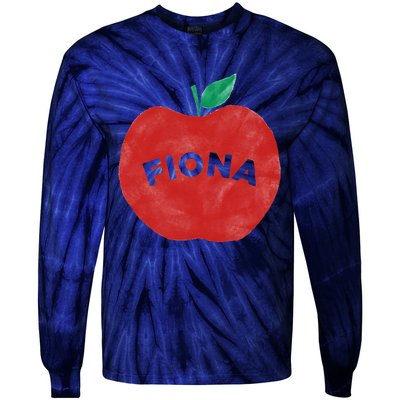 Fiona Name Apple Fan Music Lover Tie-Dye Long Sleeve Shirt