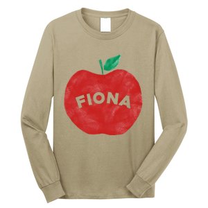 Fiona Name Apple Fan Music Lover Long Sleeve Shirt