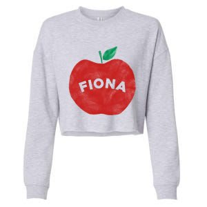 Fiona Name Apple Fan Music Lover Cropped Pullover Crew