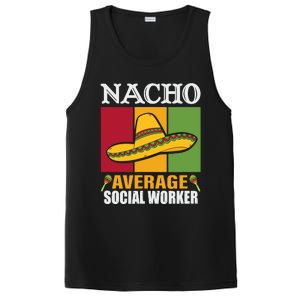 Funny Nacho Average Social Worker Gifts PosiCharge Competitor Tank