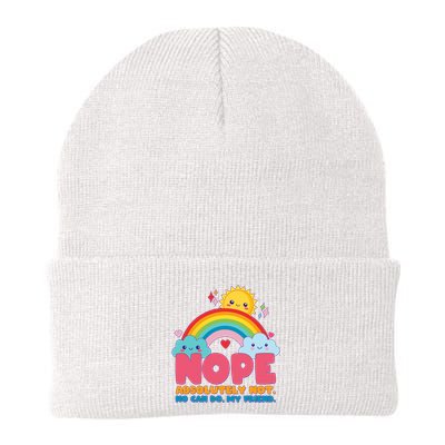 Funny Nope Absolutely Not No Can Do My Friend Beanie