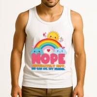 Funny Nope Absolutely Not No Can Do My Friend Tank Top