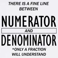 Funny Numerator And Denominator Math Fraction Garment-Dyed Sweatshirt