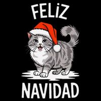 Feliz Navidad Australian Mist Cat Christmas Spanish Impact Tech Backpack