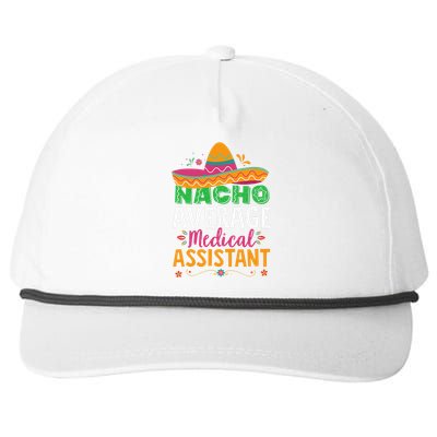 Funny Nacho Average Medical Assistant Mexican Hat Fiesta Snapback Five-Panel Rope Hat