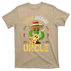 Funny Nacho Average Uncle Cinco De Mayo Mexican T-Shirt