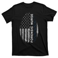 Forensic Nurse American Flag Forensic Nursing T-Shirt