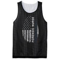 Forensic Nurse American Flag Forensic Nursing Mesh Reversible Basketball Jersey Tank