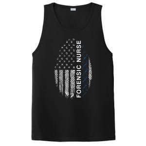 Forensic Nurse American Flag Forensic Nursing PosiCharge Competitor Tank