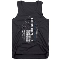 Forensic Nurse American Flag Forensic Nursing Tank Top