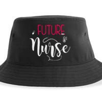 Future Nurse Anesthetist Crna Student School Sustainable Bucket Hat