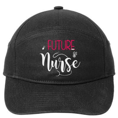 Future Nurse Anesthetist Crna Student School 7-Panel Snapback Hat