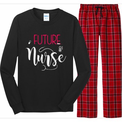 Future Nurse Anesthetist Crna Student School Long Sleeve Pajama Set