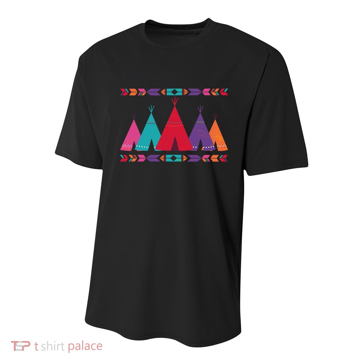 Funny Native American Pee Pattern 1 Youth Performance Sprint T-Shirt