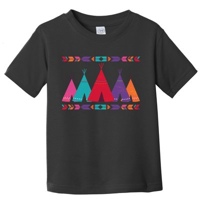 Funny Native American Pee Pattern 1 Toddler T-Shirt