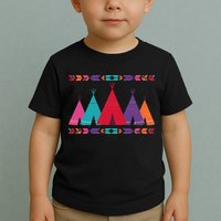 Funny Native American Pee Pattern 1 Toddler T-Shirt
