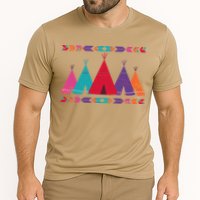 Funny Native American Pee Pattern 1 Performance Shirt