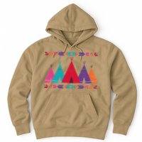 Funny Native American Pee Pattern 1 Hoodie