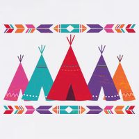 Funny Native American Pee Pattern 1 Garment-Dyed Sweatshirt
