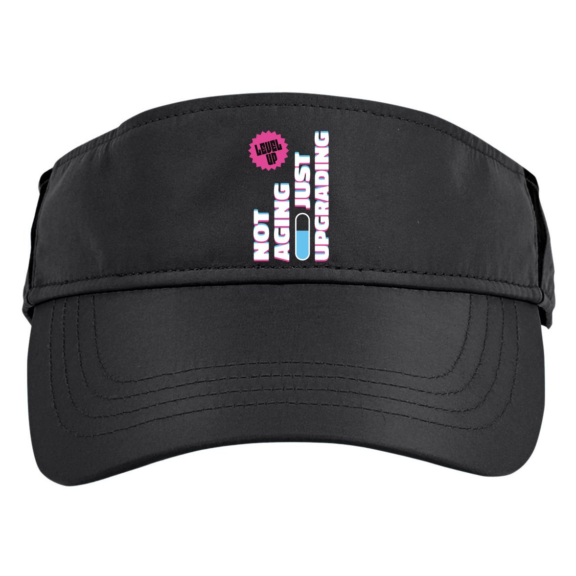 Funny Not Aging Birthday Quote Adult Drive Performance Visor