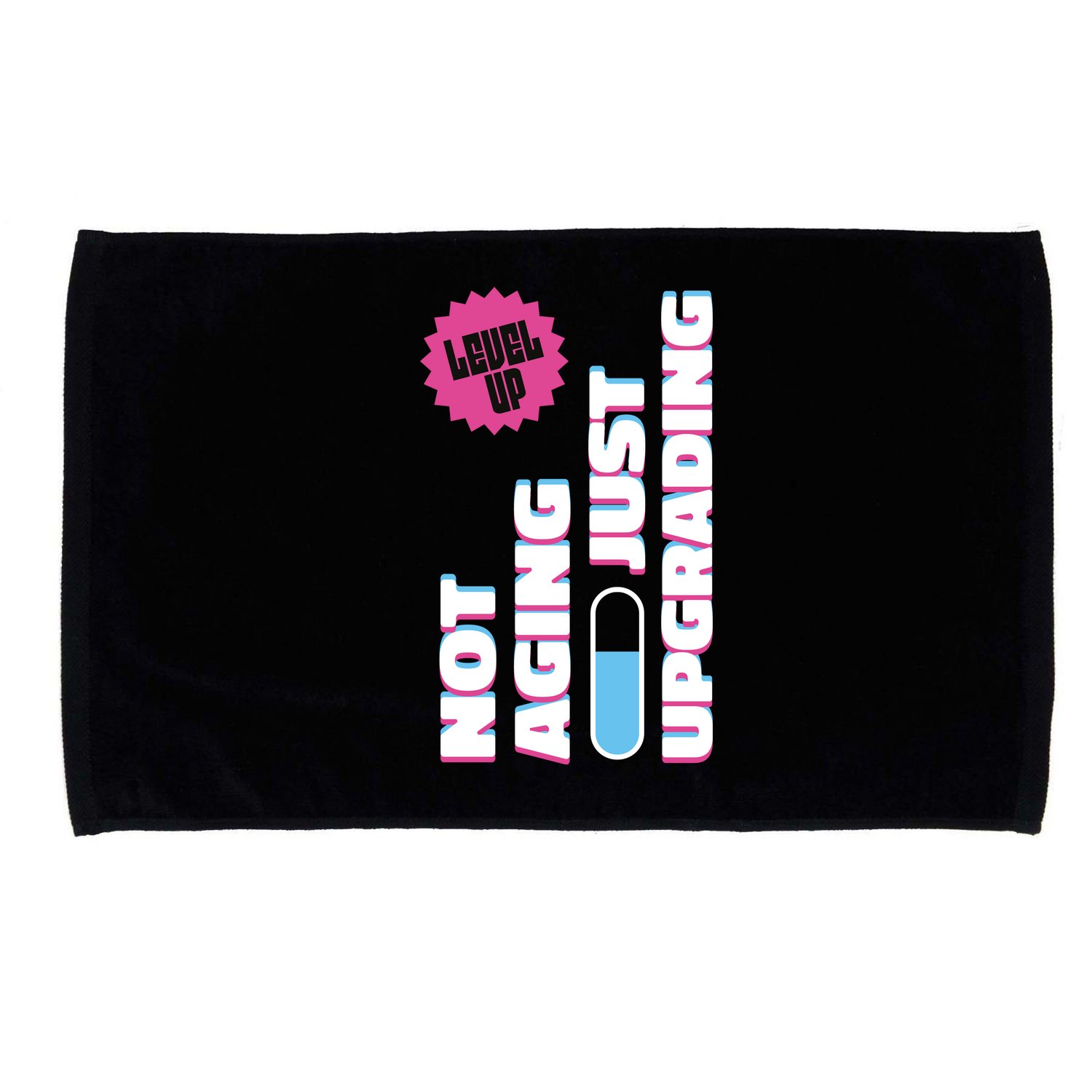 Funny Not Aging Birthday Quote Microfiber Hand Towel