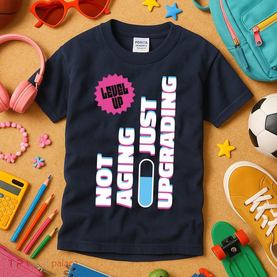 Funny Not Aging Birthday Quote Kids T-Shirt