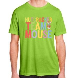 Funny Nutcracker Ballet Team Mouse Soldier Christmas Dance Adult ChromaSoft Performance T-Shirt