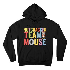 Funny Nutcracker Ballet Team Mouse Soldier Christmas Dance Hoodie