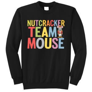 Funny Nutcracker Ballet Team Mouse Soldier Christmas Dance Sweatshirt