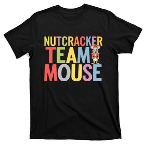 Funny Nutcracker Ballet Team Mouse Soldier Christmas Dance T-Shirt