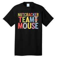 Funny Nutcracker Ballet Team Mouse Soldier Christmas Dance Tall T-Shirt