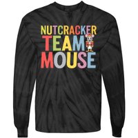 Funny Nutcracker Ballet Team Mouse Soldier Christmas Dance Tie-Dye Long Sleeve Shirt