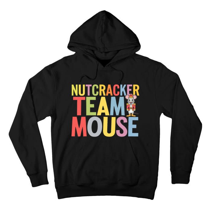 Funny Nutcracker Ballet Team Mouse Soldier Christmas Dance Tall Hoodie