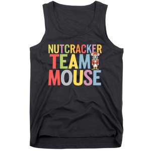 Funny Nutcracker Ballet Team Mouse Soldier Christmas Dance Tank Top