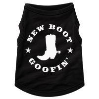 Funny New Boot Goofin Cowboy Boot Meme Quote Doggie Tank