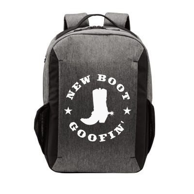 Funny New Boot Goofin Cowboy Boot Meme Quote Vector Backpack
