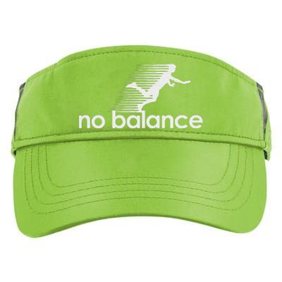 Funny No Balance New Balance Funny Adult Drive Performance Visor