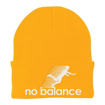 Funny No Balance New Balance Funny Knit Cap Winter Beanie