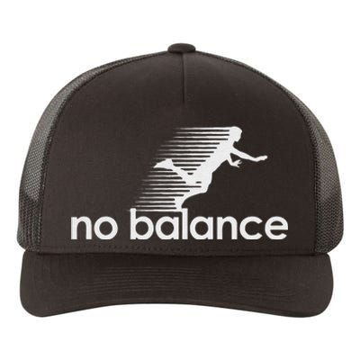 Funny No Balance New Balance Funny Yupoong Adult 5-Panel Trucker Hat