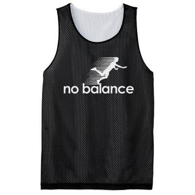 Funny No Balance New Balance Funny Mesh Reversible Basketball Jersey Tank