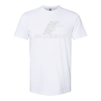 Funny No Balance New Balance Funny Softstyle CVC T-Shirt