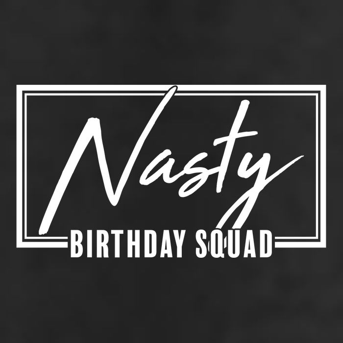 Funny Nasty Birthday Squad Matching Group Shirts Adult Drive Performance Visor